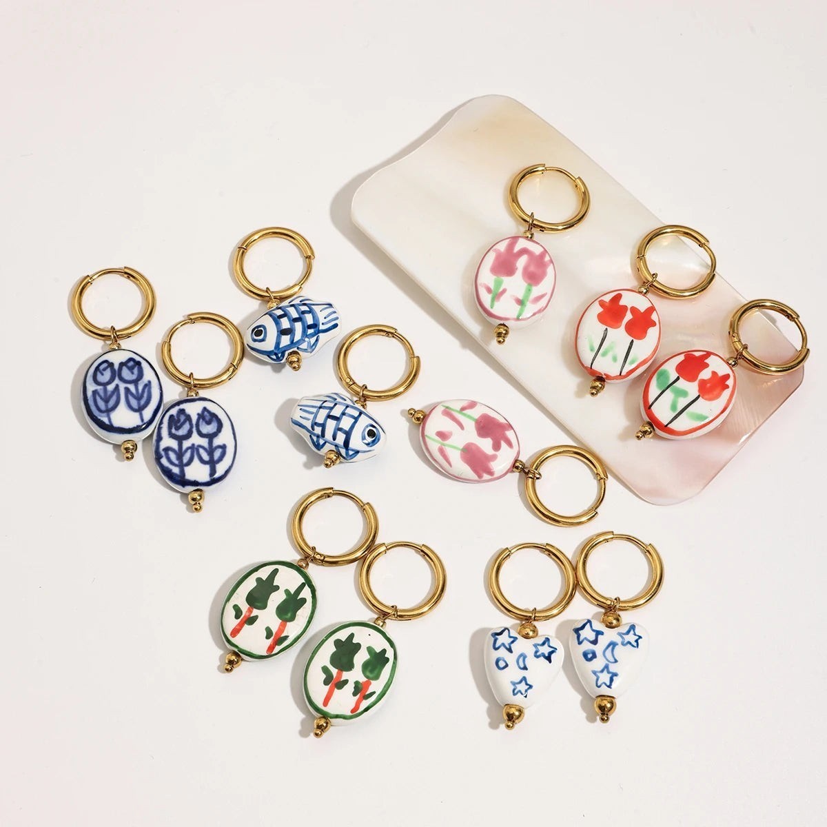 Kyanis Earrings