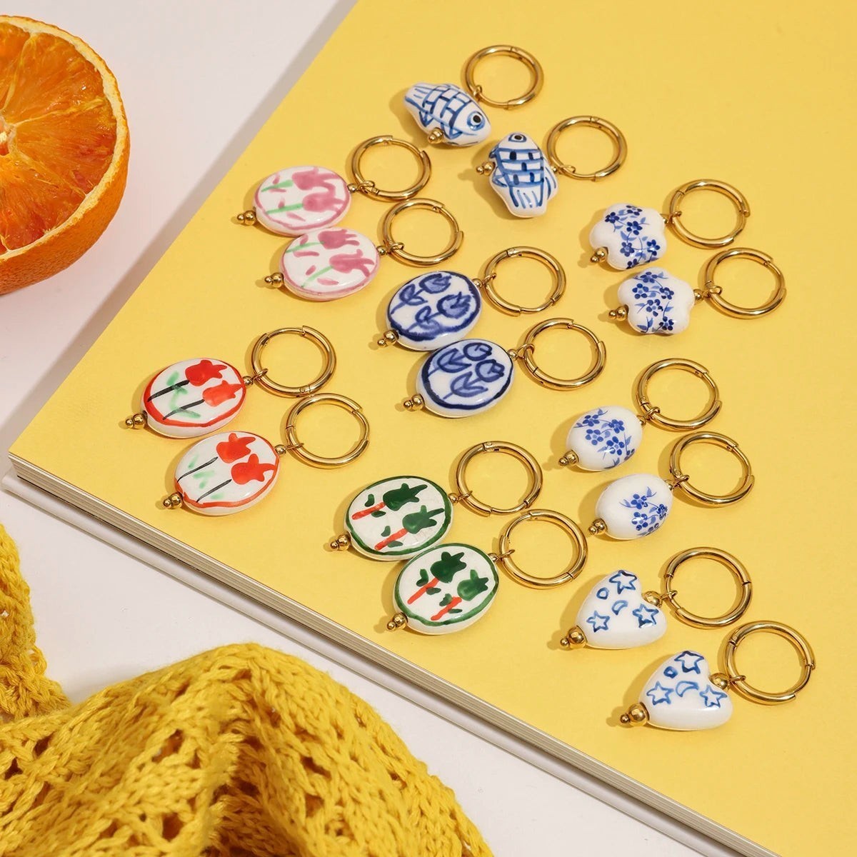 Kyanis Earrings